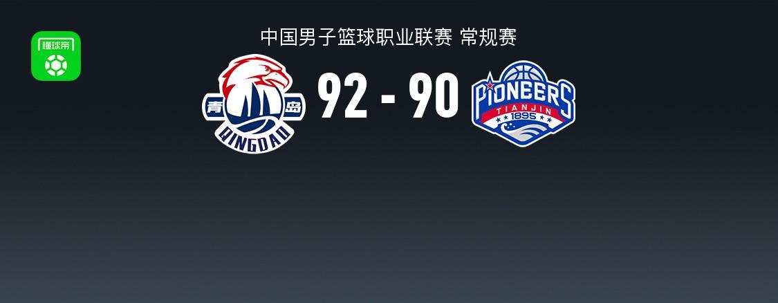 开云综合服务-青岛94-90险胜天津，韦瑟斯庞30分，米奇28+10，林庭谦23分